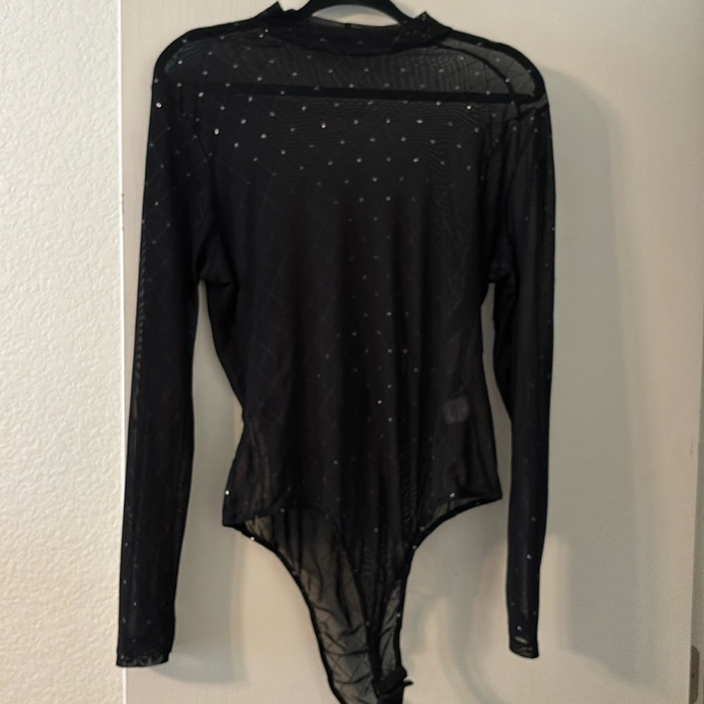 Talent Sheer Plus Size Bodysuit